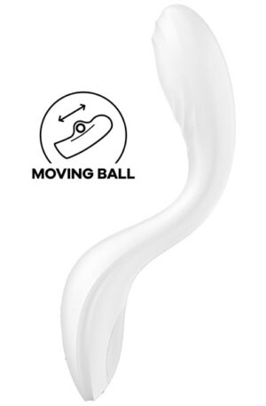 Satisfyer Rrrolling Pleasure G-Spot Vibrator White - G-punktsvibrator 0