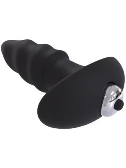 Elys Anal Bow Screw 10 cm - Analplugg med vibrator 0