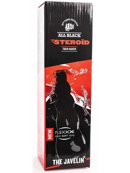 All Black Steroïd The Javelin 39 cm - XXL Buttplug 0