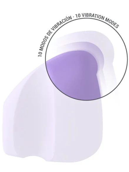 Ursula Stimulator 10 Vibrations Purple - Minivibrator 0