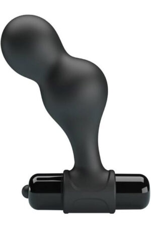 Mr. Play Silicone Vibrator Anal Plug - Analplugg med vibrator 0