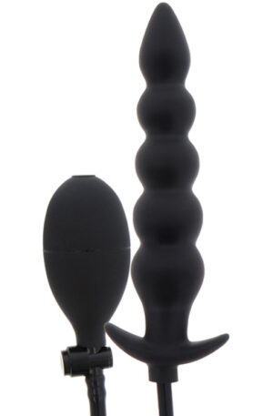 Extreme Inflatable Ribbed Plug 25 cm - Uppblåsbar analplugg 0