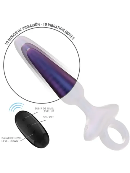 Marlon Vibrating Anal Plug Remote Control - Analplugg med vibrator 0