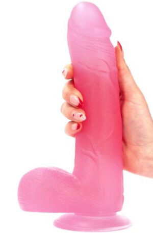 Costanzo Dildo Transparent Pink 25 cm - Dildo 0