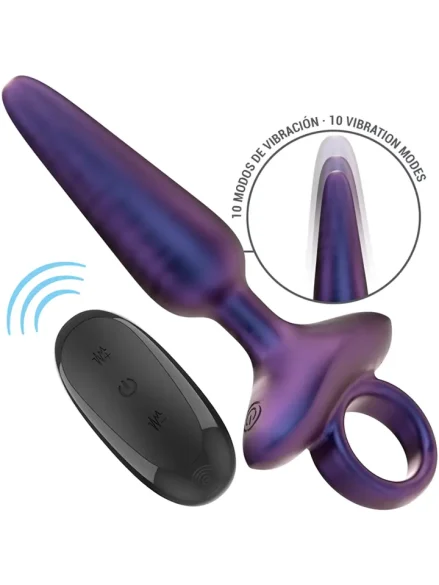 Marlon Vibrating Anal Plug Remote Control - Analplugg med vibrator 0