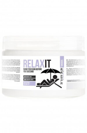 Pharmquests Water Base Lubricant Relax It 500 ml - Analglidmedel 0