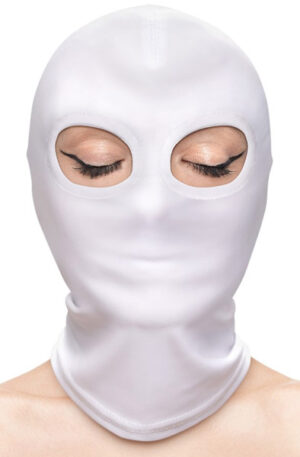 Fetish & Fashion Eyes Hood White - BDSM mask 0