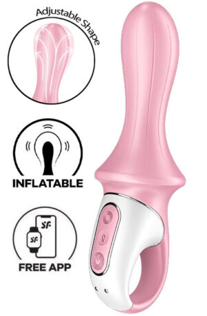 Satisfyer Air-Pump Booty 5 Pink - Analvibrator 0