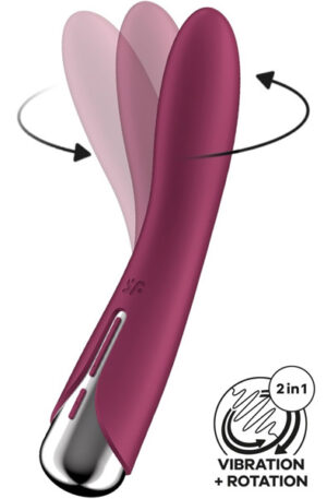 Satisfyer Spinning Vibe 1 Red - Vibrator 0