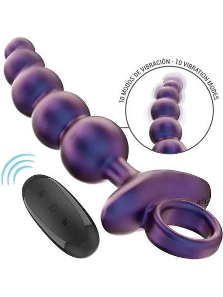 Tito Vibrating Anal Plug Remote Control - Analplugg med vibrator 0