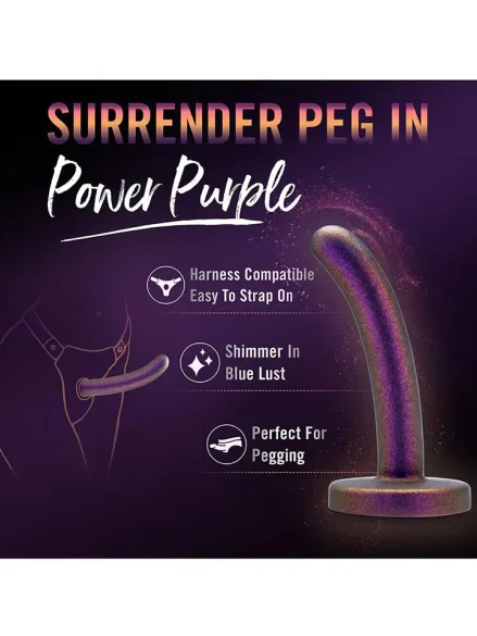 Surrender Peg Beginner Power Purple 12 cm - Dildo 0