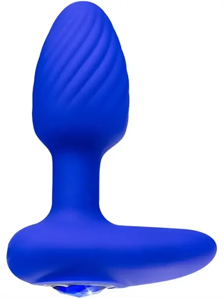 Sapphire Mystery Vibrating Plug - Analplugg med vibrator 0