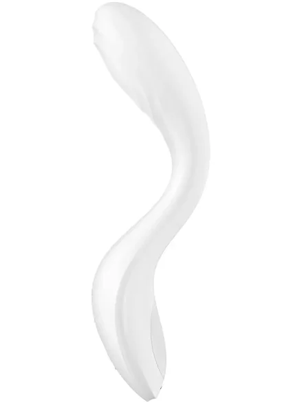 Satisfyer Rrrolling Pleasure G-Spot Vibrator White - G-punktsvibrator 0