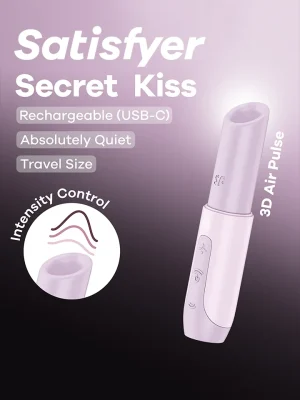 Satisfyer Secret Kiss Air Pulse Vibrator - Lufttrycksvibrator 0