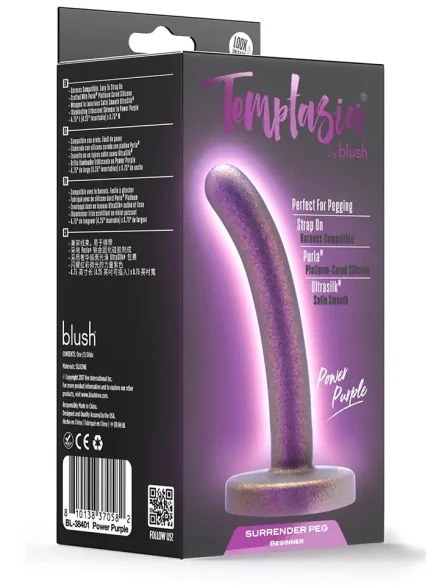 Surrender Peg Beginner Power Purple 12 cm - Dildo 0