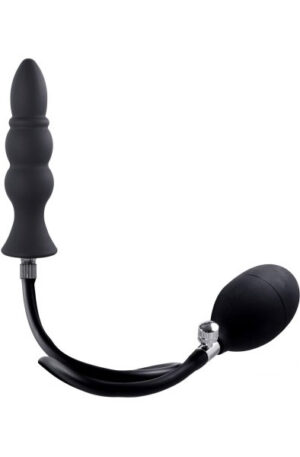 Strafe Inflatable Plug With Pump 17,8 cm - Uppblåsbar analplugg 0