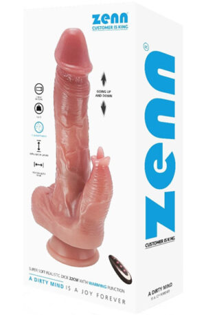 Super Soft Dildo With Warming Function 22 cm - Realistisk dildo 0