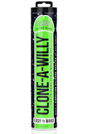 Clone-A-Willy Glow In The Dark Kit Neon Green - Kloningskit 0