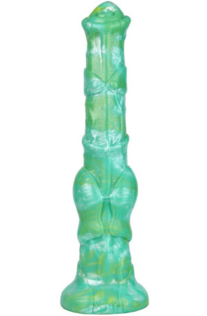 Dragonfire Dildo Green 30,5 cm - Dragon dildo 0