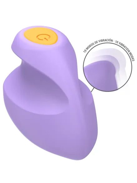 Ursula Stimulator 10 Vibrations Purple - Minivibrator 0