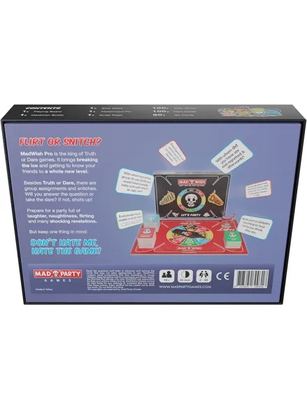 MadWish Pro Party Drinking Board Game - Partyspel 0